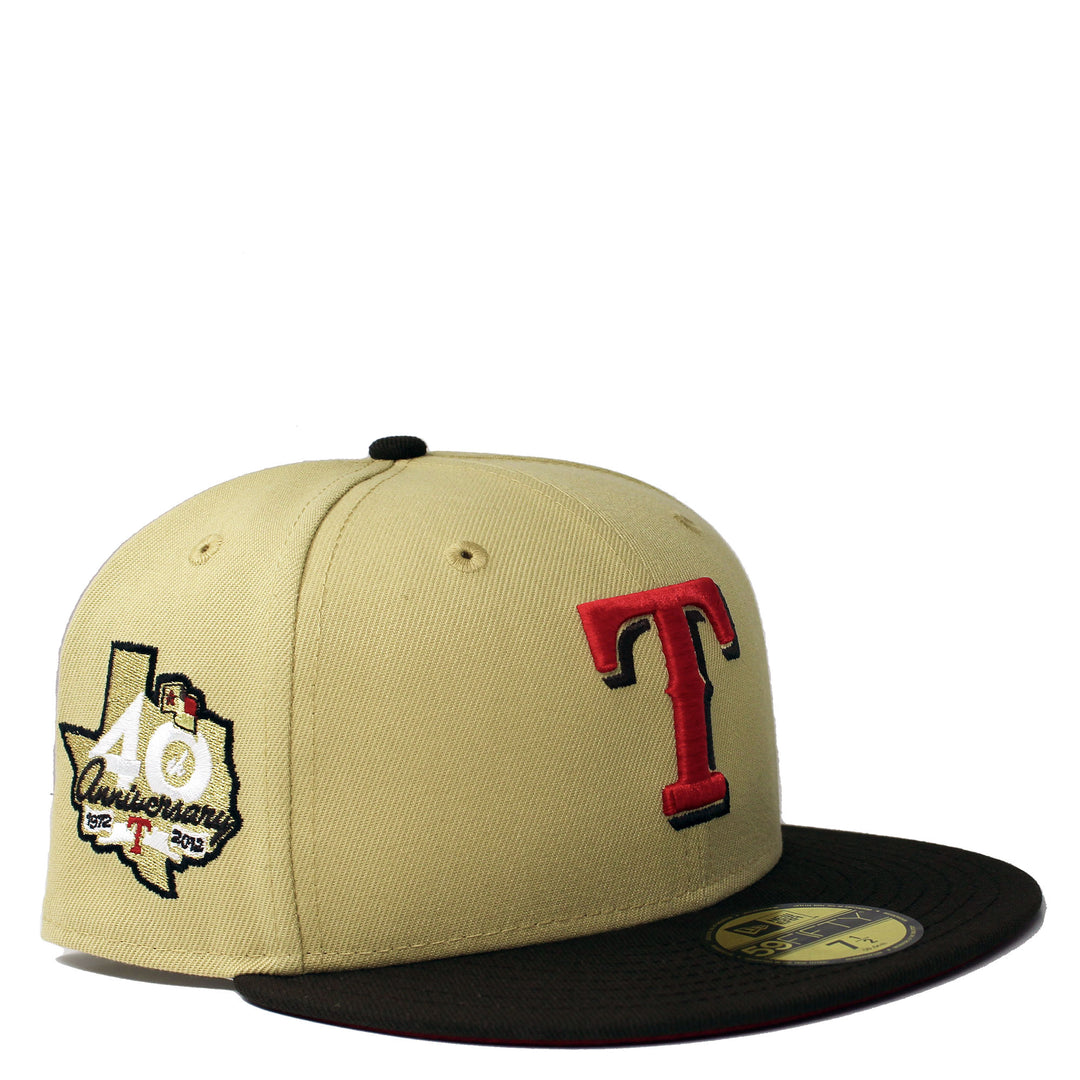 New Era Texas Rangers "40th Anniversary" 59FIFTY Fitted Cap