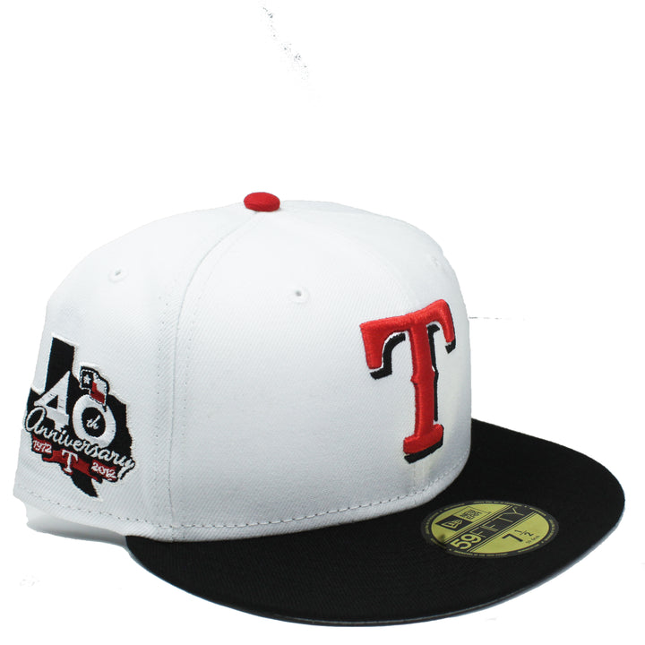 New Era Texas Rangers "40th Anniversary" 59FIFTY Fitted Hat