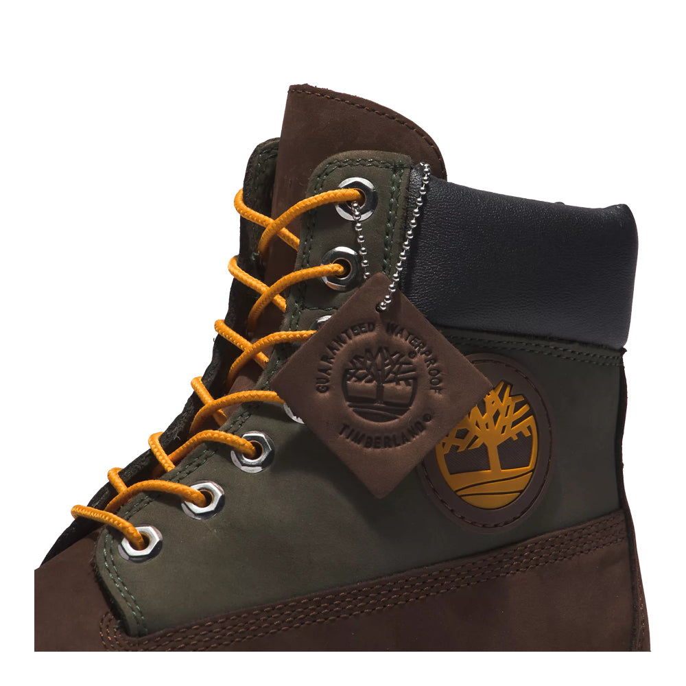 Timberland Men's 6-Inch Premium Waterproof Rubber-Toe Boots