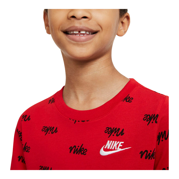 Nike Big Kids' Script Printed T-Shirt