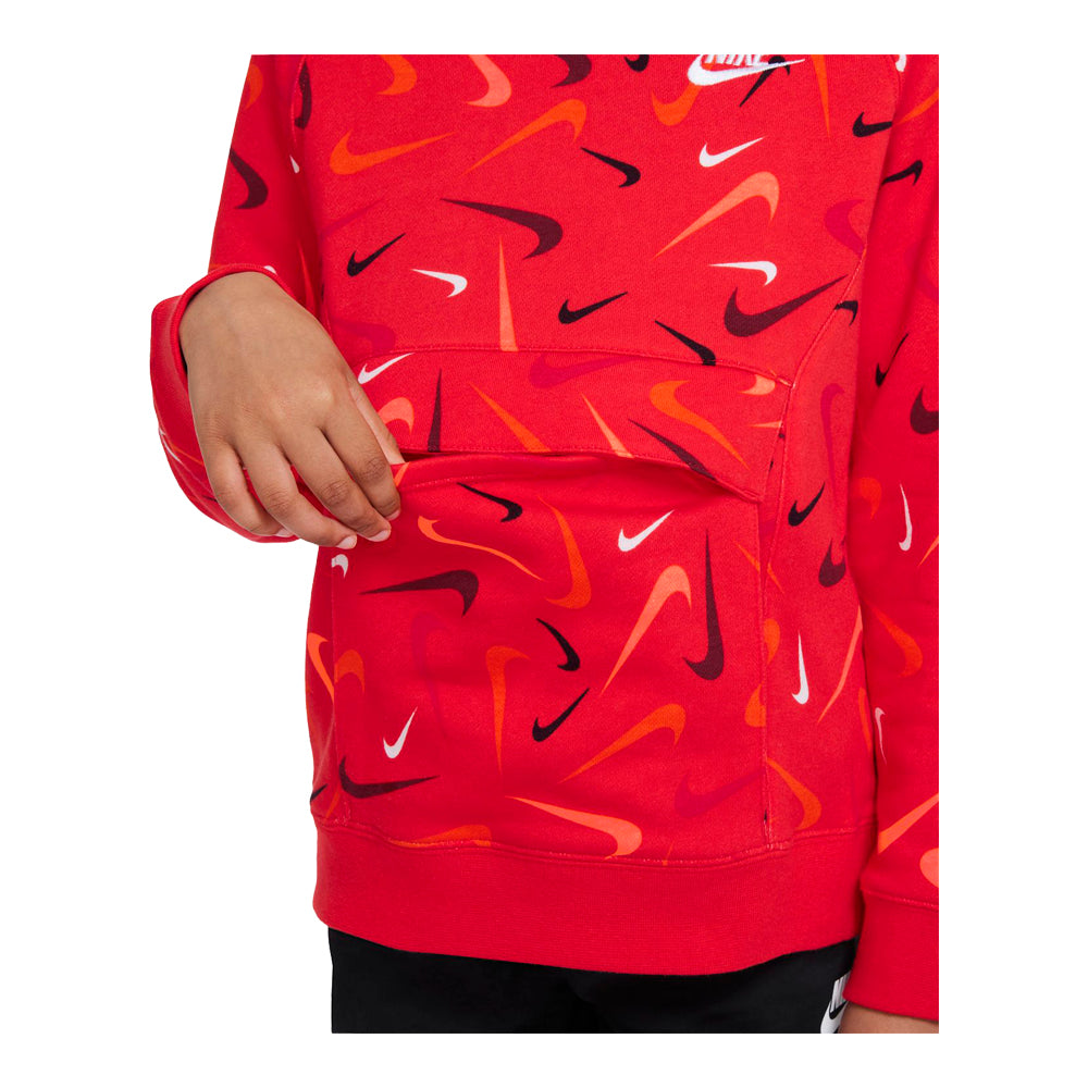 Nike Big Kids' Sportswear Club Printed Hoodie
