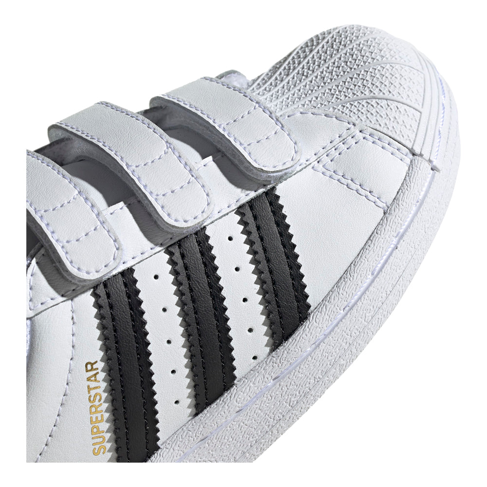 adidas Little Kids' Originals Superstar Shoes 8