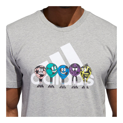 adidas Men's Lil Stripe Wall T-Shirt 3