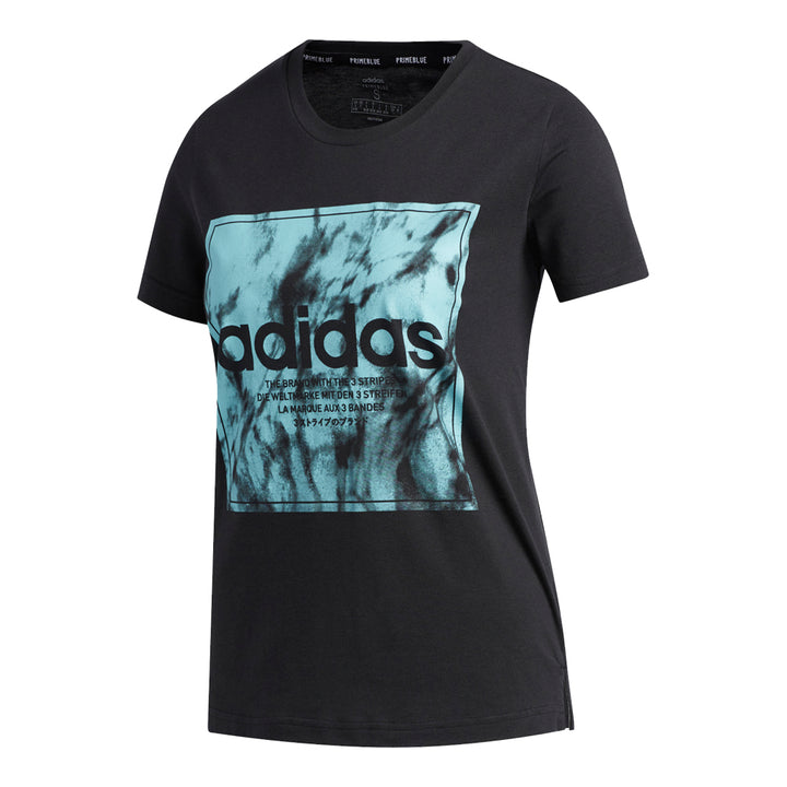 adidas Women's Logo Graphic Box T-Shirt