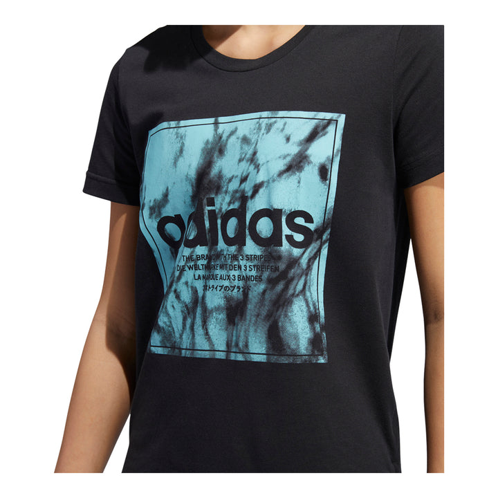 adidas Women's Logo Graphic Box T-Shirt
