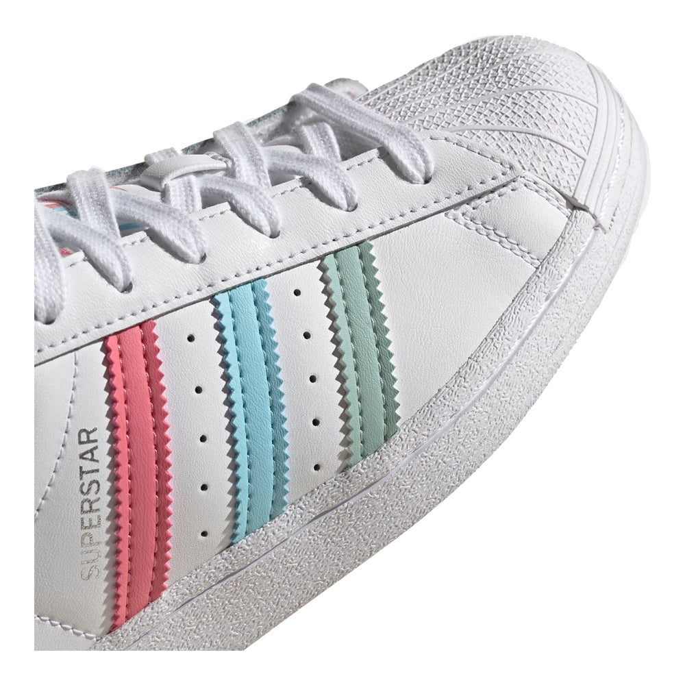 adidas Big Kids' Originals Superstar Shoes 7