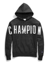 Champion Men's Life Reverse Weave Oversized Arch Logo Pullover Hoodie
