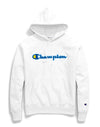 Champion Men's Life Reverse Weave Chenille Logo Pullover Hoodie
