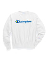 Champion Men's Life Reverse Weave Crew Chenille Logo Sweatshirt
