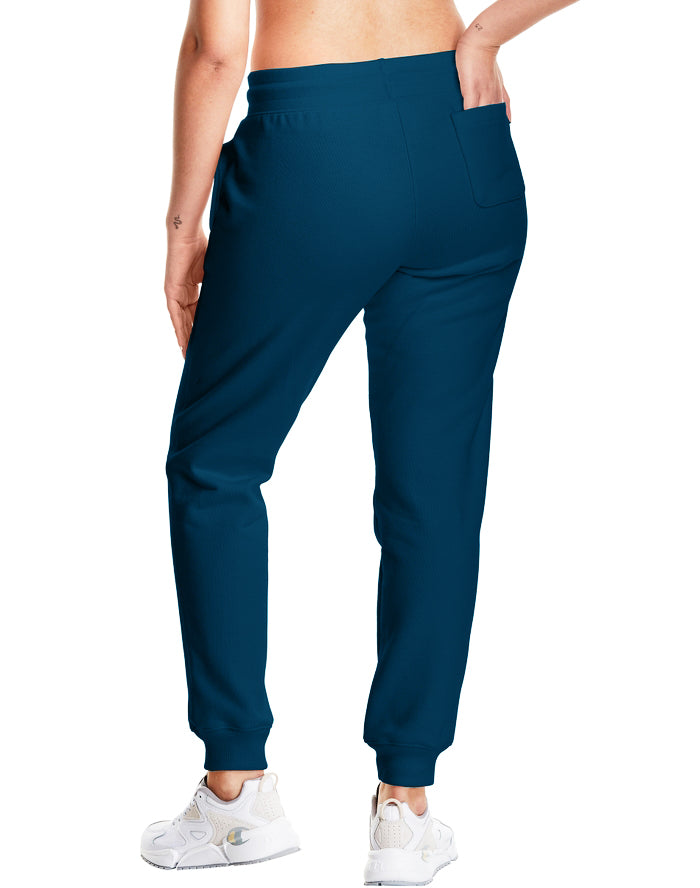 Champion Reverse Weave Jogger Womens Blue White