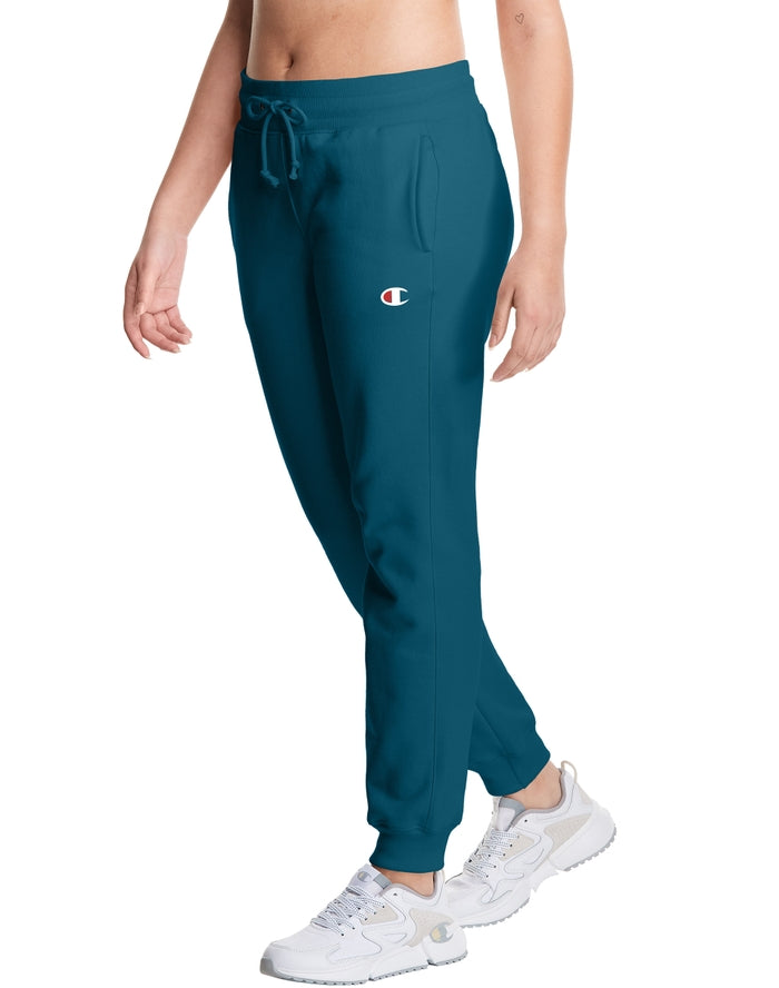Champion Women's Reverse Weave C Logo Joggers 4