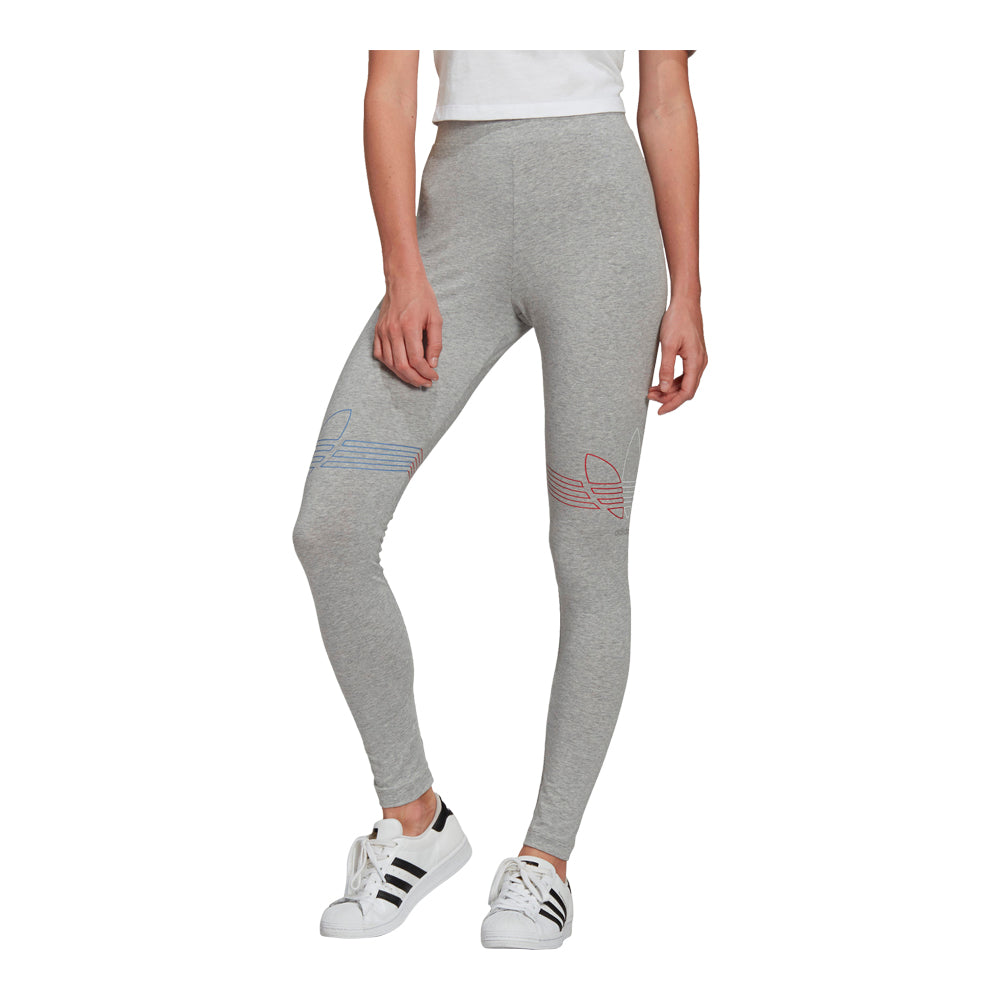 adidas Women's Loungewear Adicolor Tricolor Leggings 1
