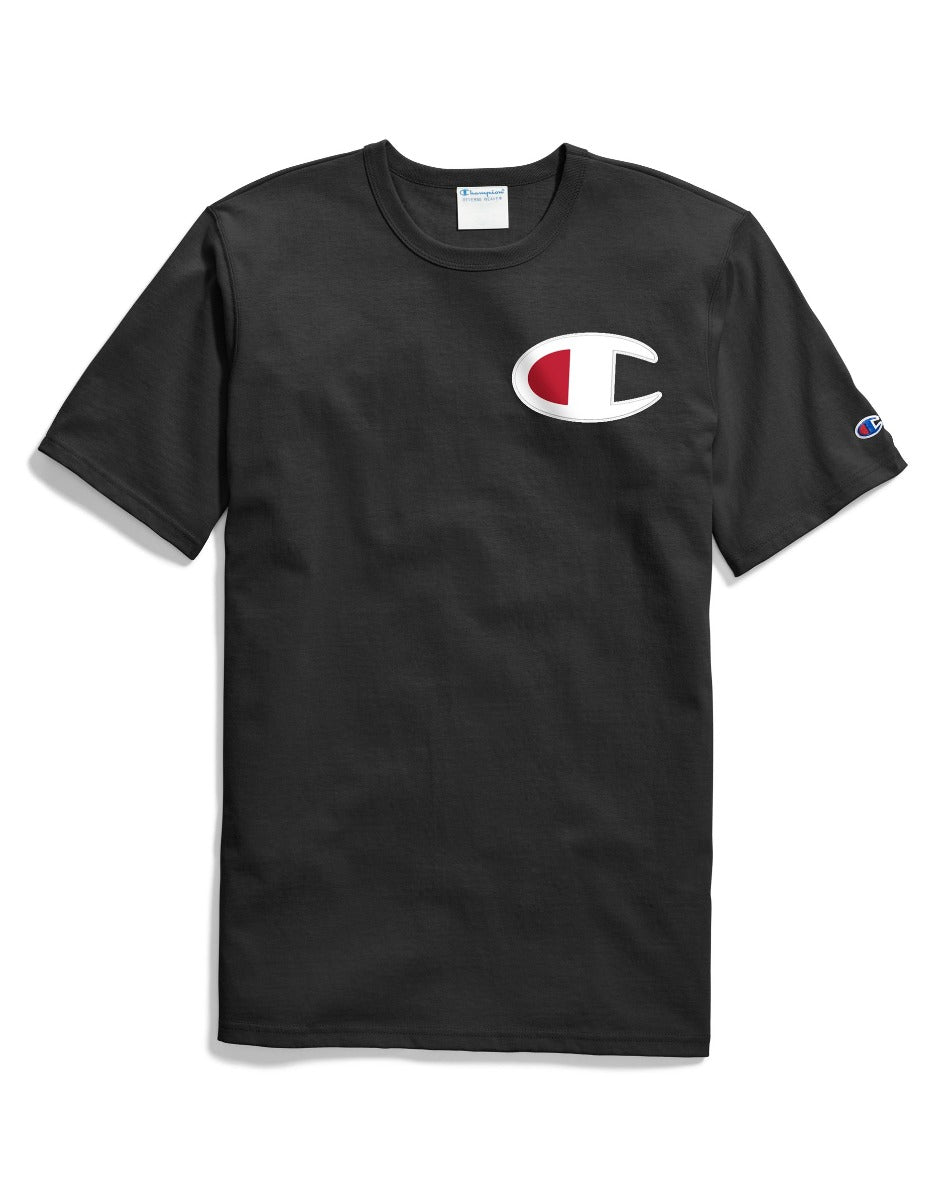 Champion Men's Life C Logo Applique T-Shirt 1