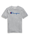 Champion Men's Life Heritage Flock 90s Logo T-Shirt