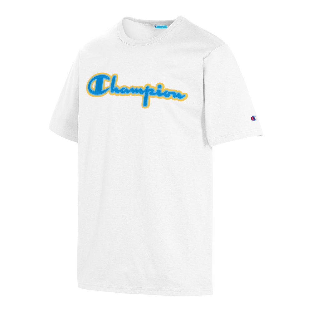 Champion Men's Life Heritage Chainstitch Logo T-Shirt 1