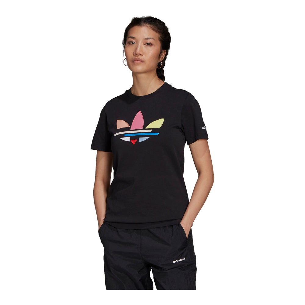 adidas Women's Adicolor Shattered Trefoil T-Shirt