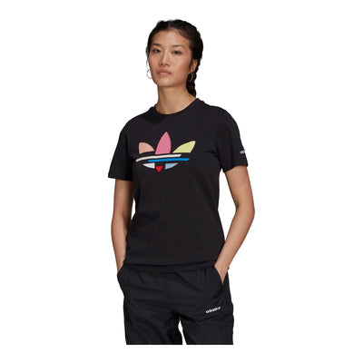 adidas Women's Adicolor Shattered Trefoil T-Shirt 2