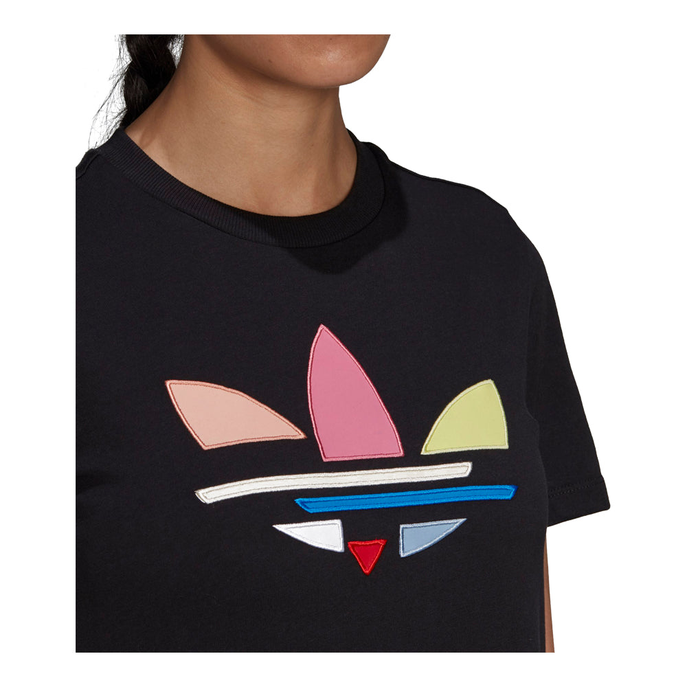 adidas Women's Adicolor Shattered Trefoil T-Shirt 4