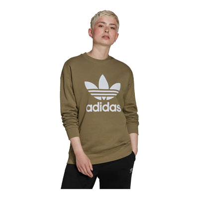 adidas Women's Trefoil Crew Sweatshirt 2