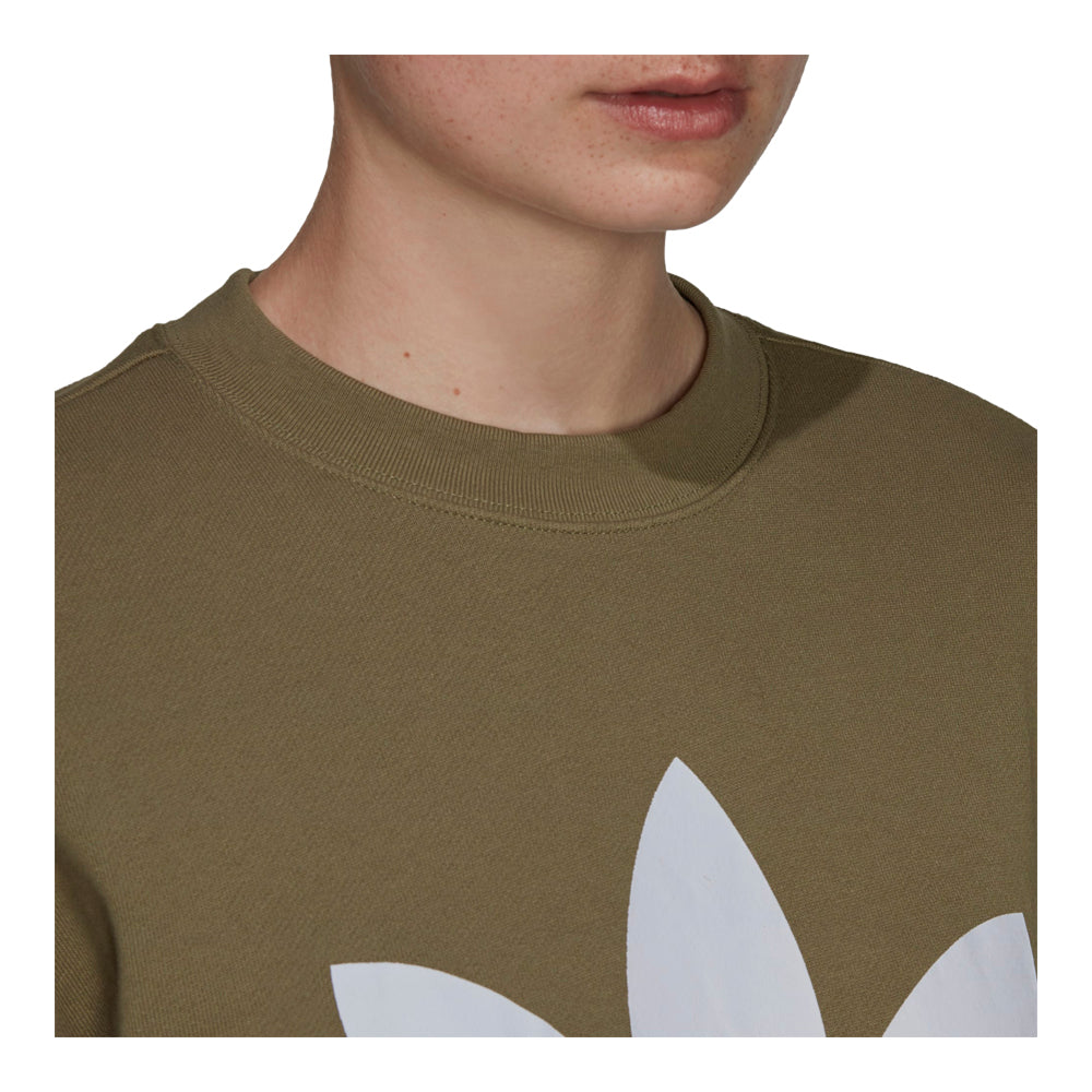 adidas Women's Trefoil Crew Sweatshirt 5