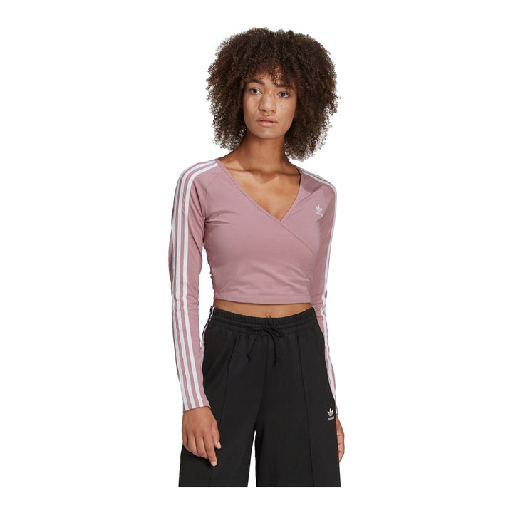 adidas Women's Originals Adicolor Classics Cropped Long Sleeve T-Shirt