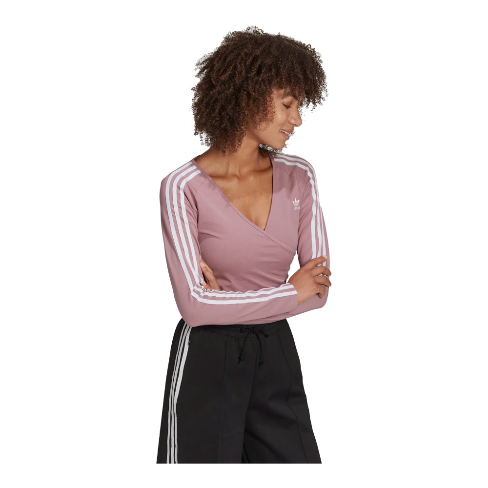 adidas Women's Originals Adicolor Classics Cropped Long Sleeve T-Shirt