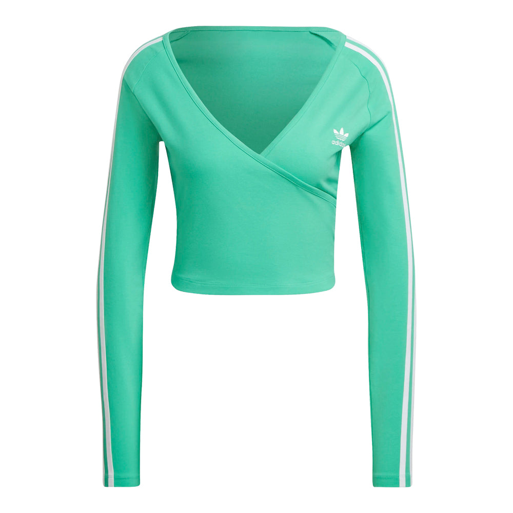 adidas Women's Adicolor Classics Cropped Long Sleeve T-Shirt