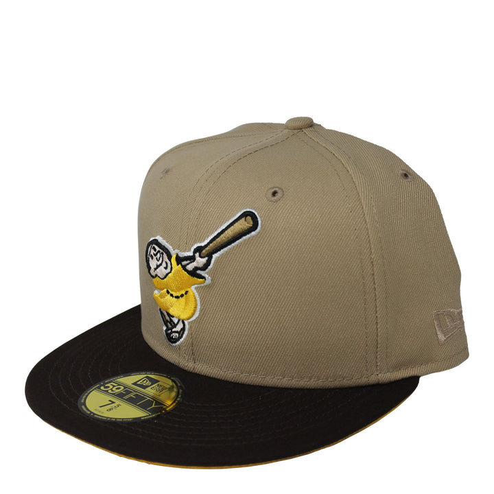 New Era San Diego Padres Tan Fitted Cap 2