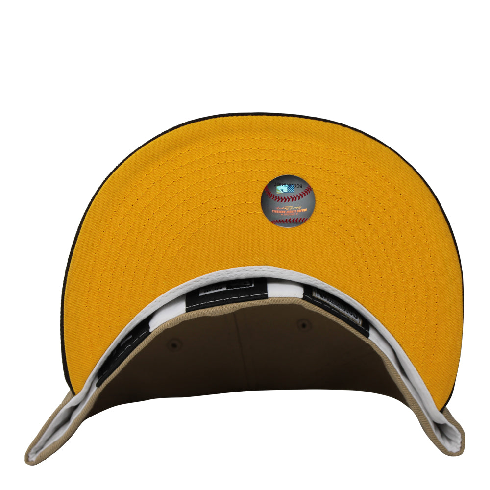 New Era San Diego Padres Tan Fitted Cap 3