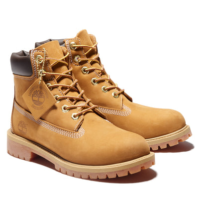 Timberland Big Kids 6 inch Premium Waterproof Boots 6