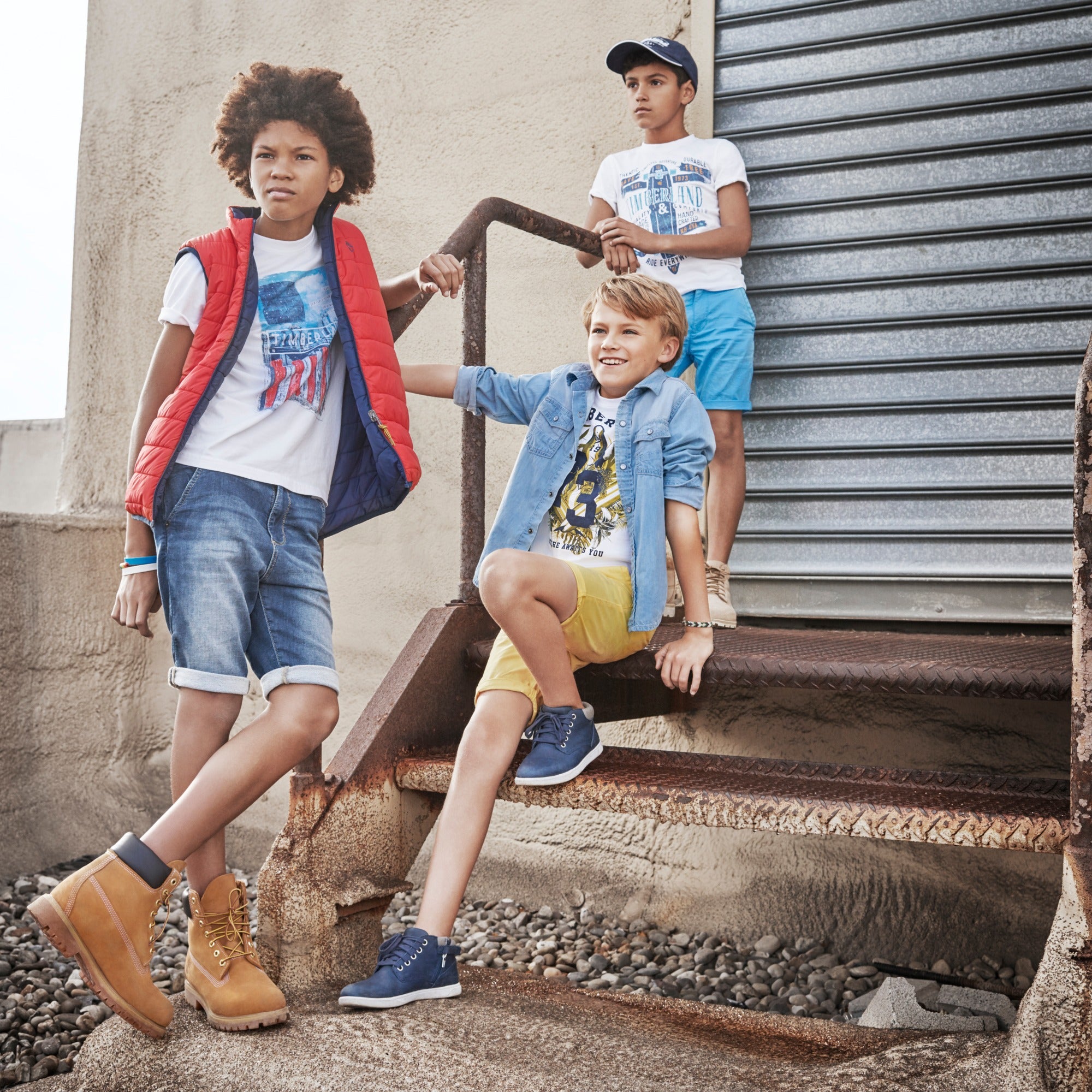 Timberland Big Kids 6 inch Premium Waterproof Boots 7