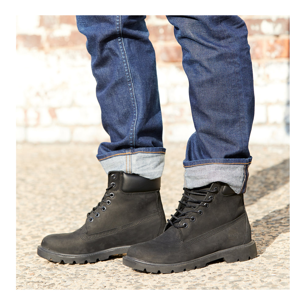 Timberland Men's 6-Inch Basic Waterproof Boots Padded Collar