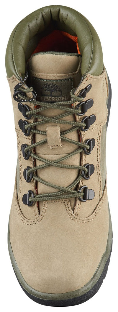 Timberland Big Kids' 6-Inch Field Boots 4