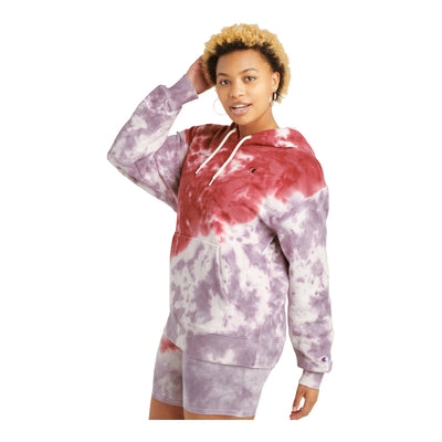 Champion Women's Unity Dye Classics Embroidered C Logo Fleece Hoodie 3