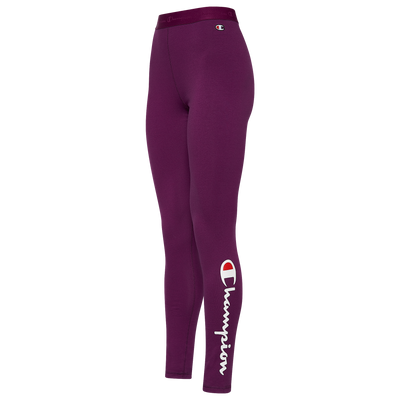 Champion Women's Life Vertical Logo Leggings 1