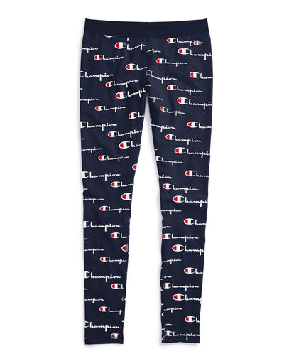 Champion Women's Life All Over Logo Leggings 3